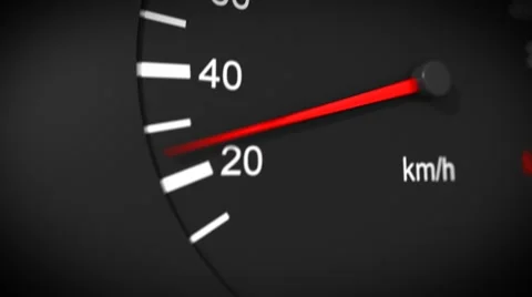 Car speedometer HD. Stock Footage