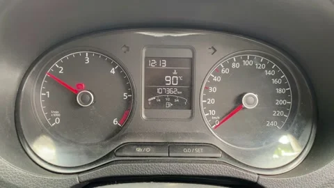 Car speedometer, odometer Stock Footage 159015754