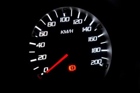 Car speedometer Stock Photos
