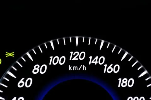Car speedometer Stock Photos