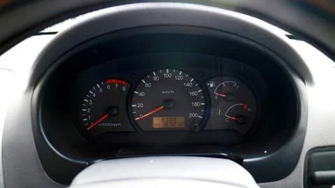 Car speedometer Stock Photos