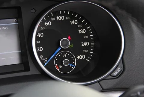 Car speedometer Stock Photos