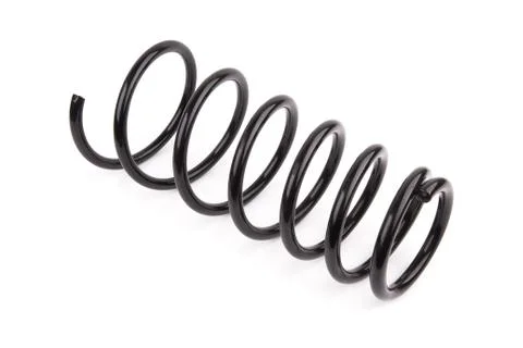 Car spring Stock-Fotos