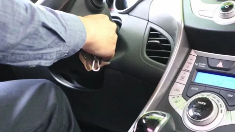 Car start Stock Footage 153274432