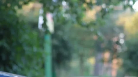 Car start moving Stock Footage 18188142