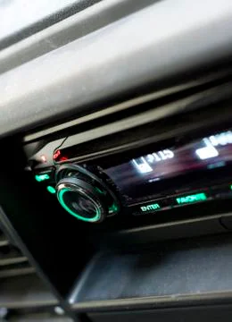 Car stereo Stock Photos