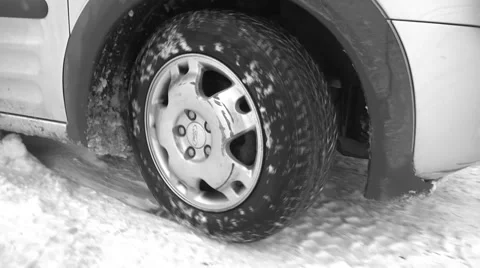 Car Struggles And Slides Vidéo 47087484
