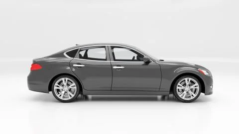 Car in studio 스톡 일러스트