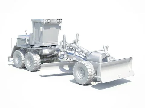 Car in studio Stockillustratie