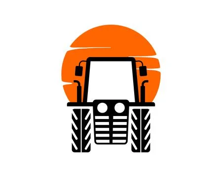 Car with sunset on back Stock Illustration