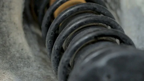 Car suspension Stock Footage 90012582