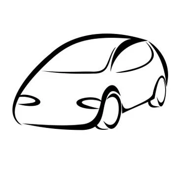 Car symbol Stock Illustration