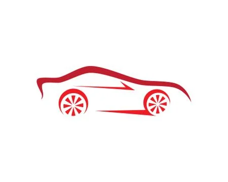 Car symbol illustration Stock Illustration