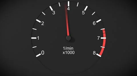 Car tachometer Stock-Footage 8519428