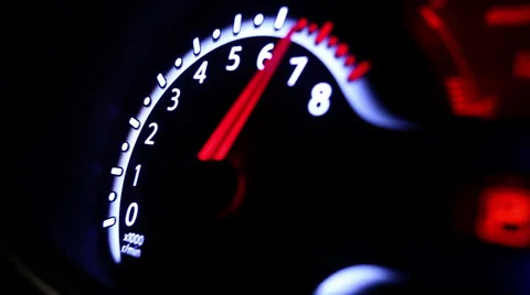 Car tachometer Video stock 45933244