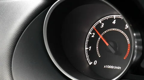 Car tachometer Stock Footage 68191941
