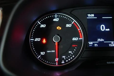 Car Tachometer Stock Photos