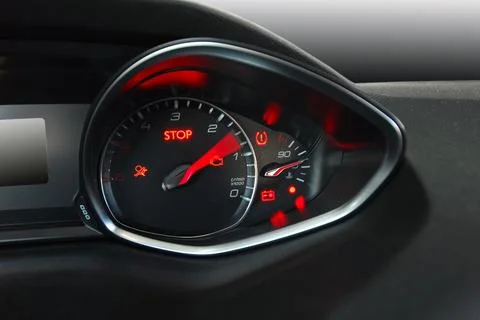 Car Tachometer Stock Photos