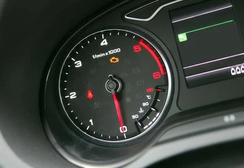 Car Tachometer Fotos Stock