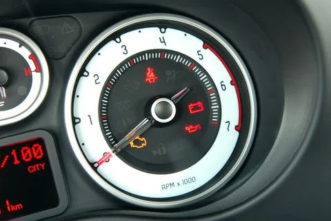 Car Tachometer Stock Photos