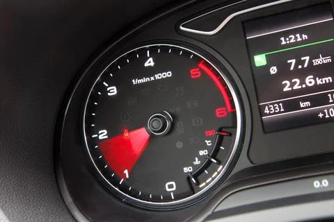 Car Tachometer Stock Photos