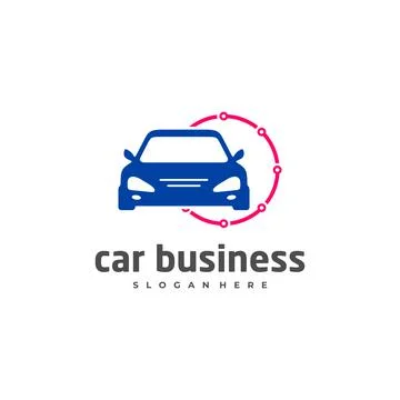 Car tech logo vector template, Creative car logo design concepts Stockillustratie