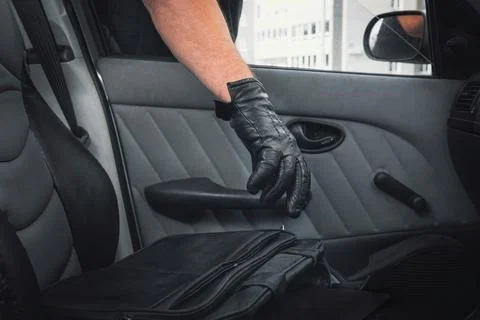 Car thief Stock Photos