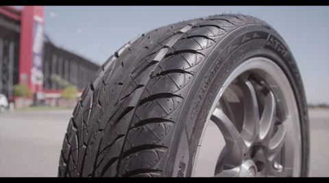 Car Tire Display Vidéo 56980833