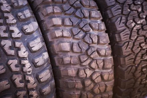 Car tires Stock Photos
