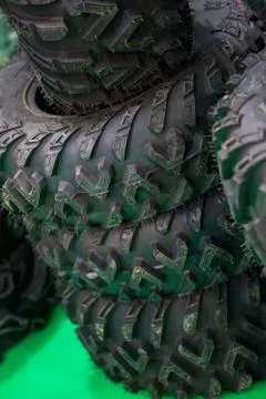Car tires Stock Photos
