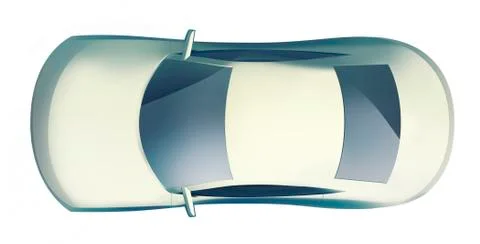 Car Top View Stock Illustration