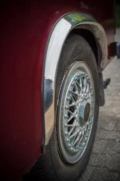 Car trabant oldtimer close up Foto stock