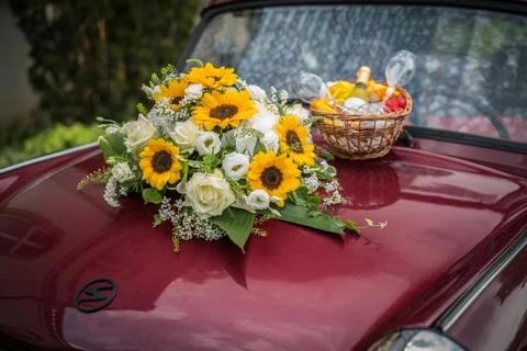 Car trabant oldtimer close up Stock Photos