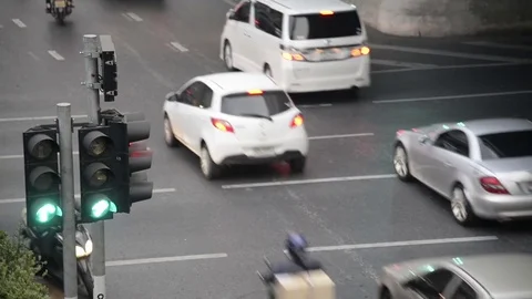 Car traffic Stock Footage 71004544