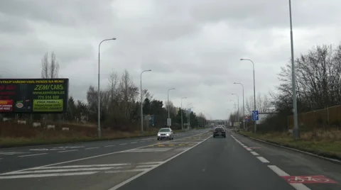 Car Traffic at weekend Video stock 46219427