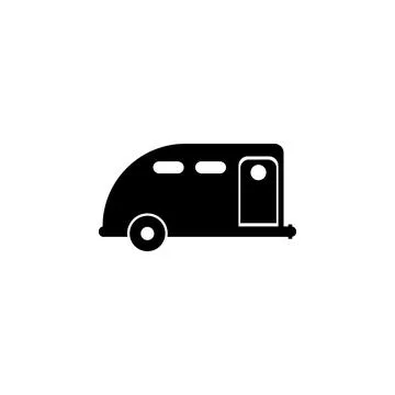 Car trailer icon. Elements of transport icon. Premium quality graphic design Stock Illustration