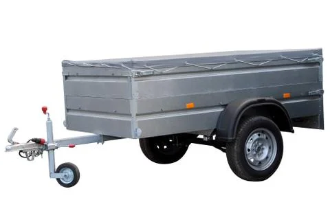 Car trailer. Stock Photos