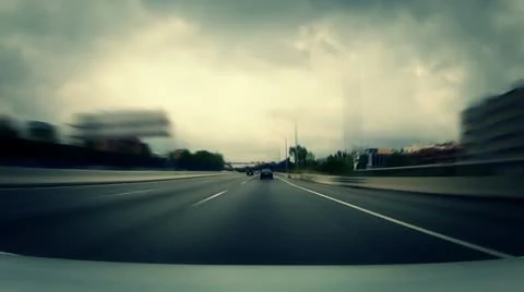 Car Trip 01 Stock Footage 12095004