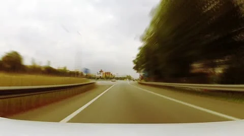 Car Trip 03 Stock Footage 12093873