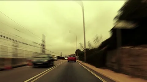 Car Trip 04 Stock Footage 12129504