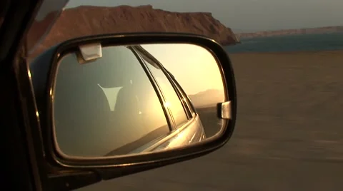 Car trip in the Desert, Peru Stock-Footage 48746255