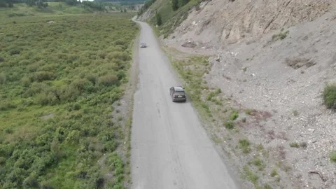 Car trip in the mountains. 動画素材 150423554