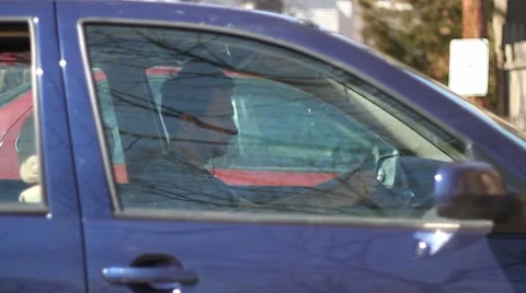 Car trouble, trapped Stock-Footage 5350832