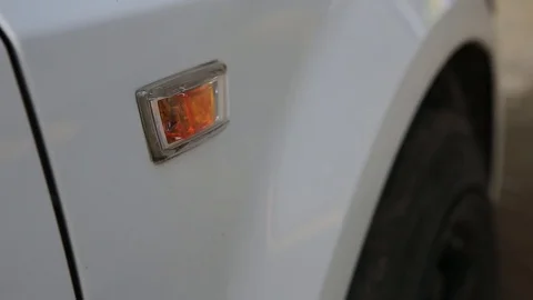 Car turn signal Stock Footage 78476992