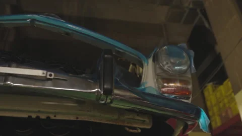 Car undercarriage Stock Footage 160672960