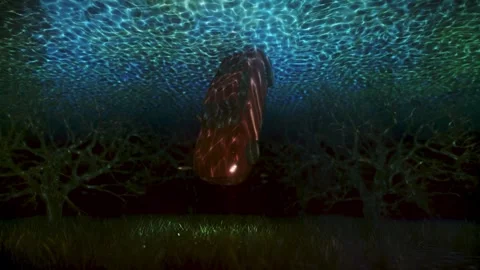 Car Underwater Scene Video stock 265952509