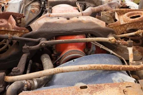 Car upside down Stock Photos