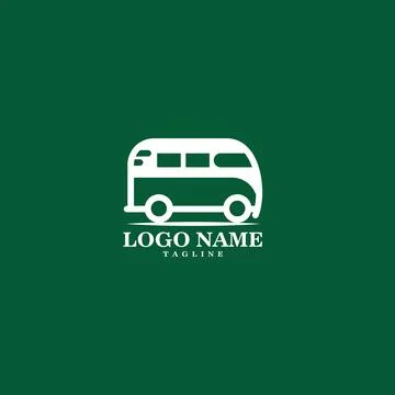 Car van logo design vector Иллюстрация