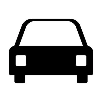 Car vector Icon flat style Automobile symbol for your web design, logo, UI... Stock Illustration