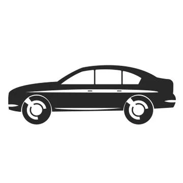 Car vector icon Stock Illustration